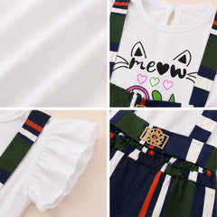 Cat Lover Children's Onesie and Shorts Set
