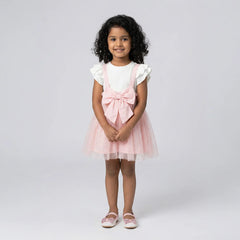 Pink Baby Dress with Bow - Chic, Adorable Girls Formal Wear