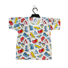 Adorable Fire Truck Baby Onesie - Comfortable & Charming