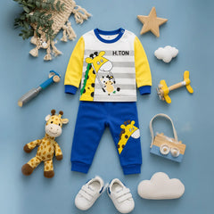 Adorable Baby Giraffe Pajamas with H.Tong Character