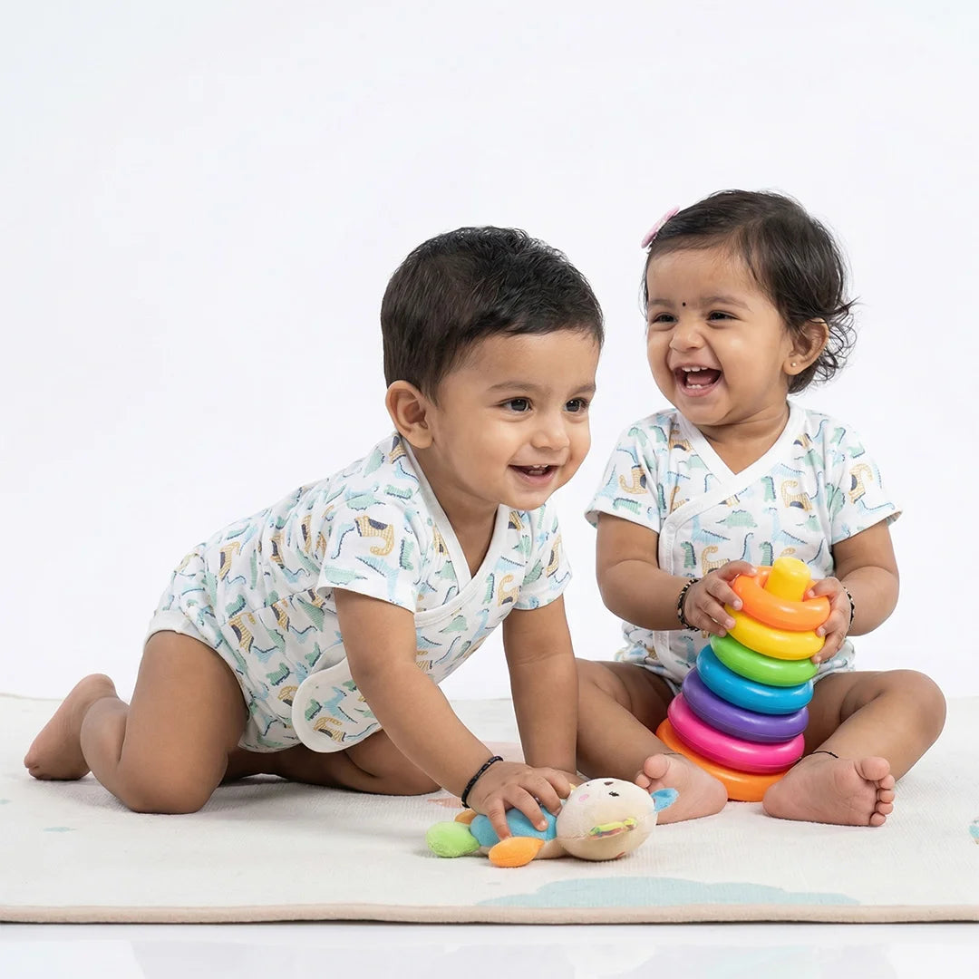 Adorable Cat-Themed Baby Onesie & Sleep Suit