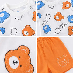 Cute Kids Pajamas & T-Shirt Set | Soft Matching Baby and Toddler Outfits