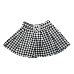 Adorable Girls' Baby Doll Outfit Set - Plaid Jumper & Accessories