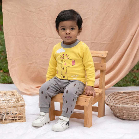 Chic Baby Jumpsuit and Pajamas Set