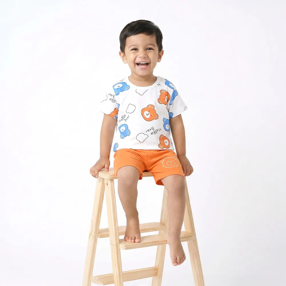 Cute Kids Pajamas & T-Shirt Set | Soft Matching Baby and Toddler Outfits