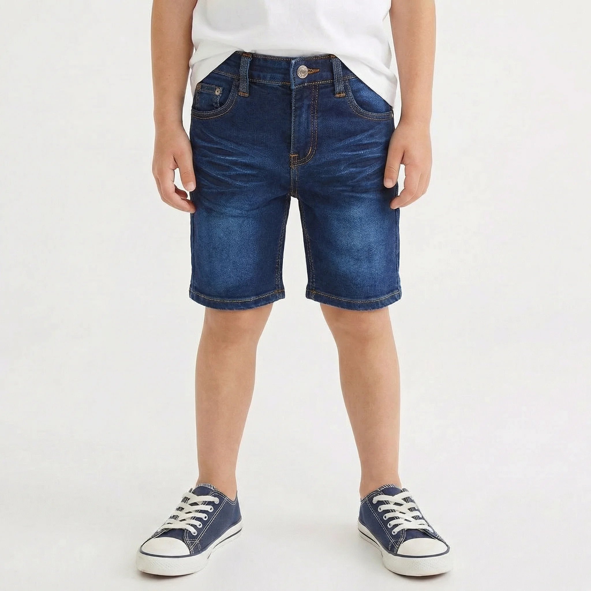 Denim Shorts - Men's Blue Jeans Cut-Offs