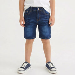 Denim Shorts - Men's Blue Jeans Cut-Offs