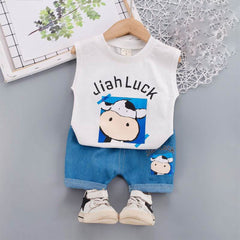 Jihah Luck Cow Tank + Shortie Set
