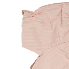 Peach Ruffled Romper with Flower Applique - Adorable Toddler Outfit